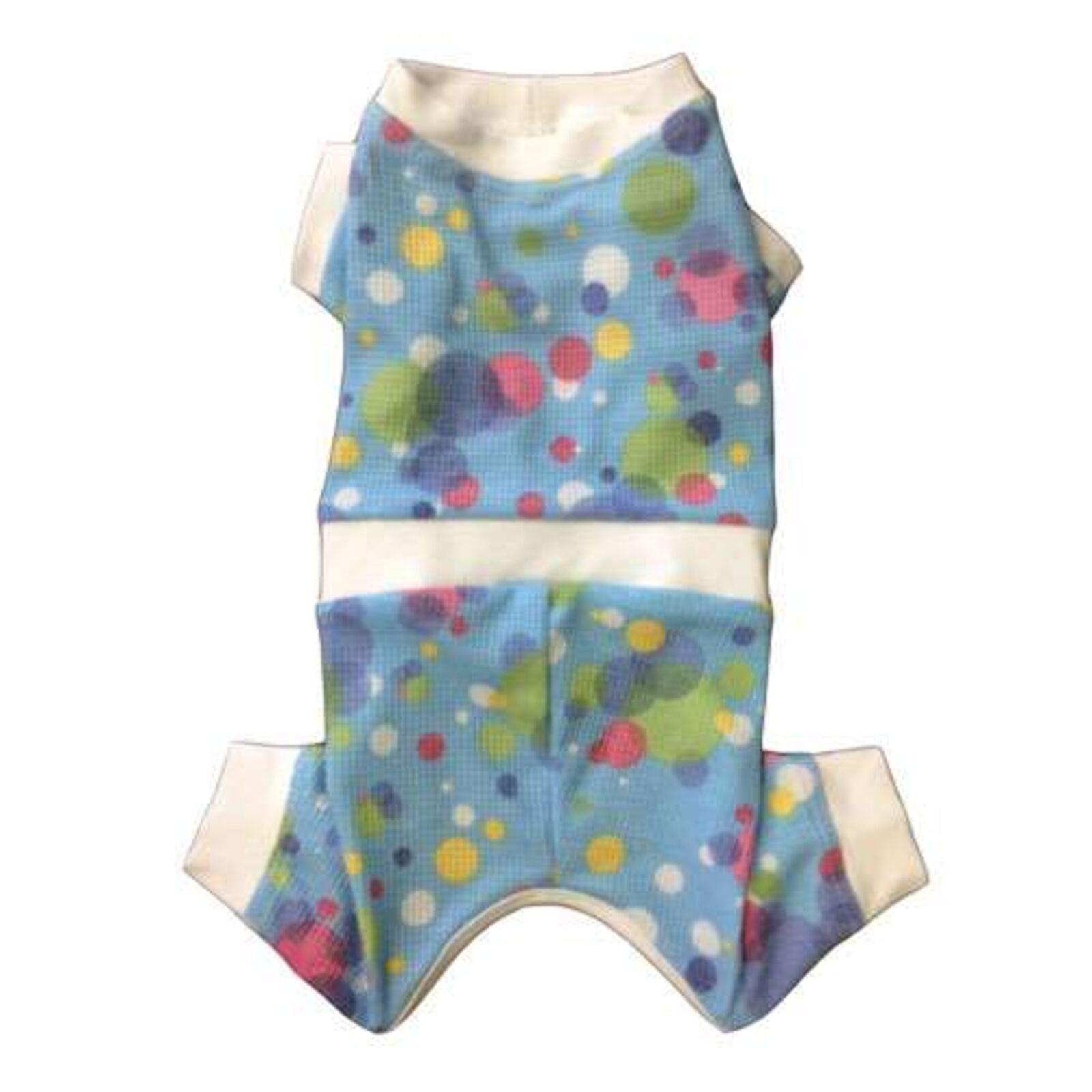 Blue Bubbles Thermal Pajamas