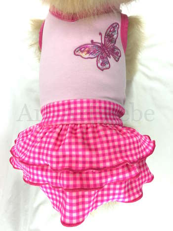 Pink Butterfly Dress
